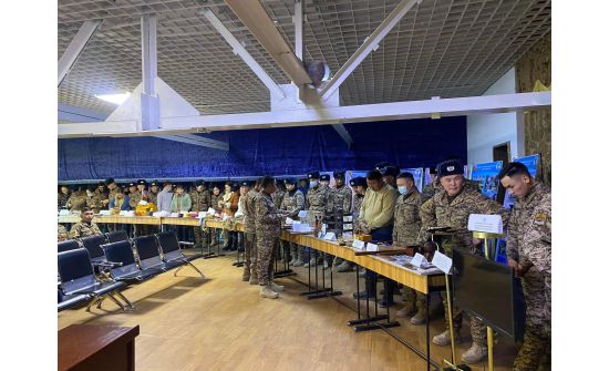 Зэвсэгт хүчний анги гар урлалын үзэсгэлэн гаргав