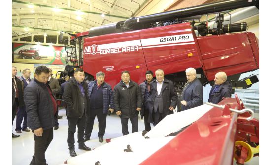 Булган аймаг Беларусиас комбайн зөөнө