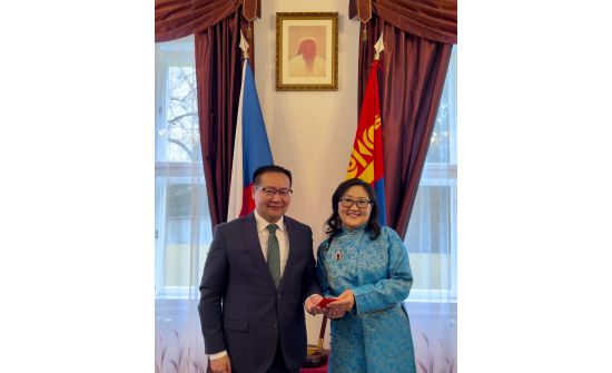 Чехэд ажилладаг монгол эмчийг шагнав