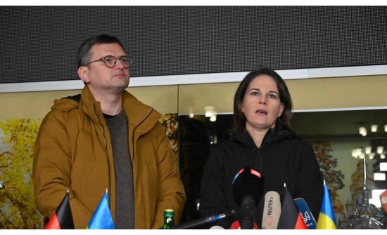 Германы Гадаад хэргийн сайд Украинд айлчлав