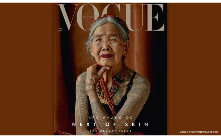 106 настай шивээсчин “Vogue” сэтгүүлийн нүүрийг чимэв